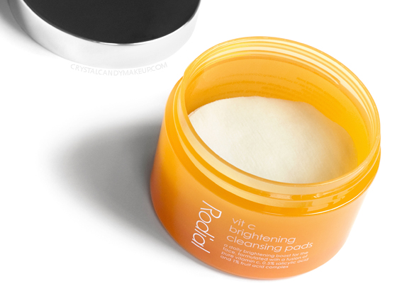 Rodial Vit C Brightening Cleansing Pads Acne Oily Skin Review Photos