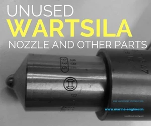 unused, ship machinery, spare parts, used, second hand, new parts, Wartsila Engine, sale, supplier, stock, Motoer, Sell, nozzle for sale, fuel valve, fuel element, ship spares, wartsila-sulzer, wartsila RTA