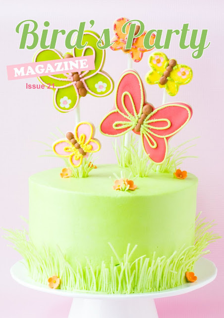 Bird's Party Magazine Spring Edition 2018 - packed with ideas for birthdays, Easter and spring celebrations, recipes, DIYs and crafts + FREEBIES! by BIrdsParty.com @birdsparty #partymagazine #partyideas #easterparty #springparty