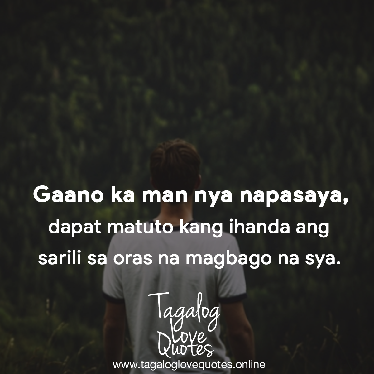 Gaano ka naman nya napasaya