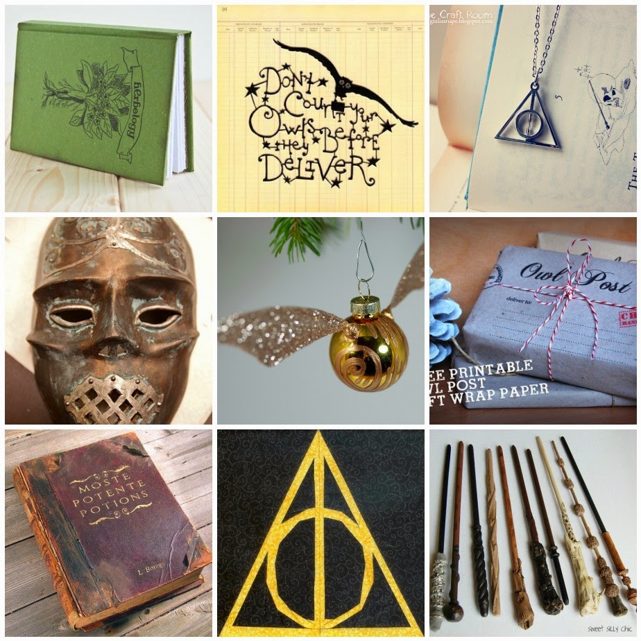 nordic craft: Geek week: Harry Potter crafts