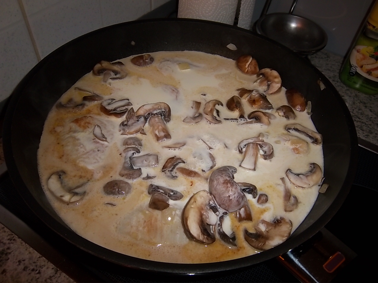 Pilzt du mit mir gehen? : Rahmhähnchen mit Champignons