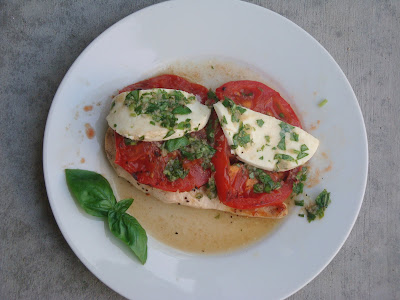 grilled chicken caprese