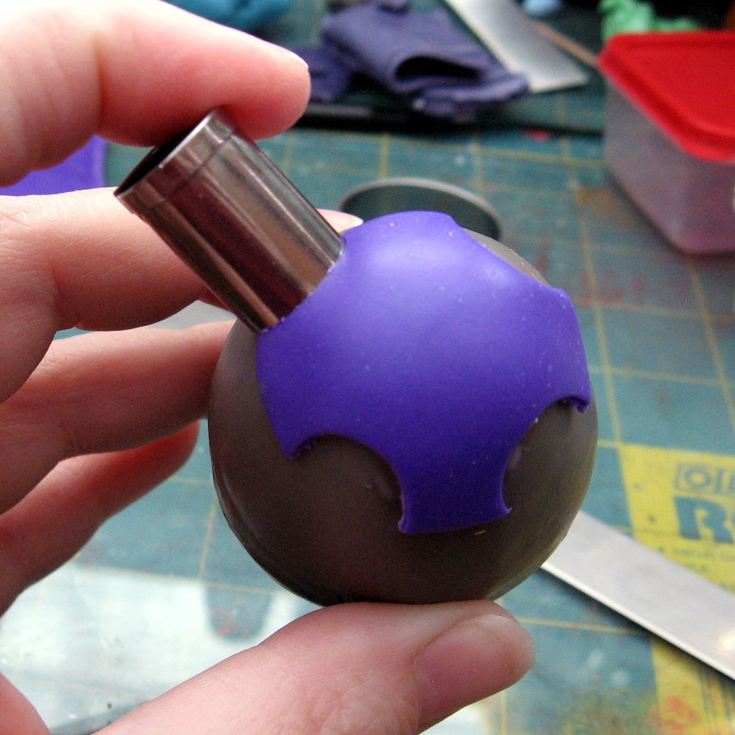 Kael Mijoy Polymer Clay Tutorial Applique Easter Egg