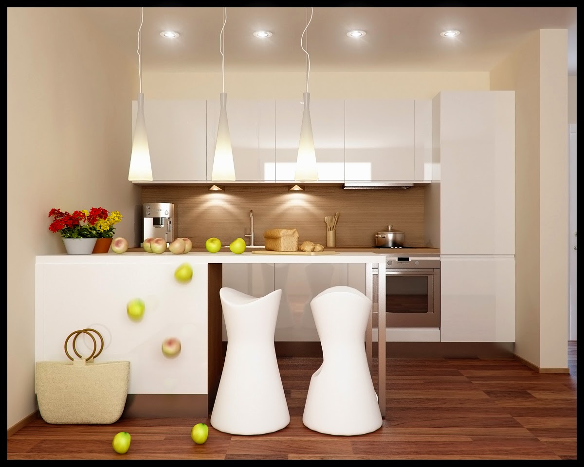 Small White Kitchen Designs