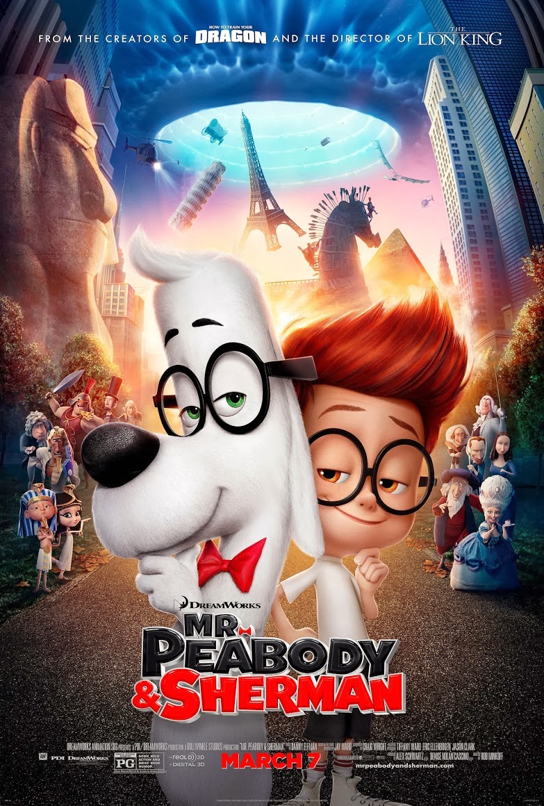 Action Analysis New Mr Peabody and Sherman trailer and poster