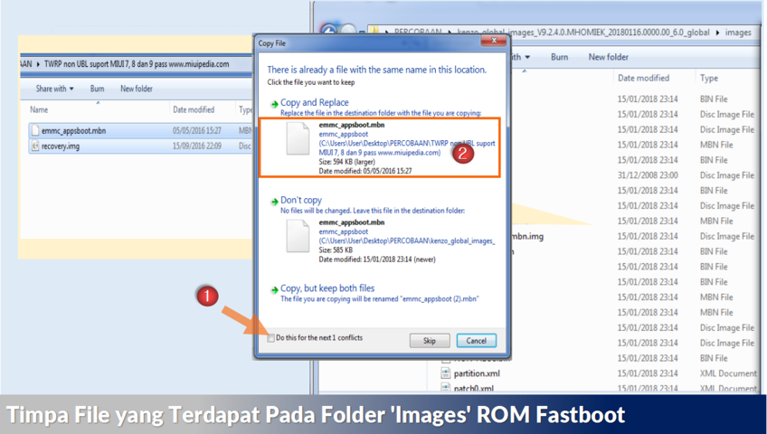 Timpa File yang Terdapat Pada Folder 'Images' ROM Fastboot Timpa File yang Terdapat Pada Folder 'Images' ROM Fastboot