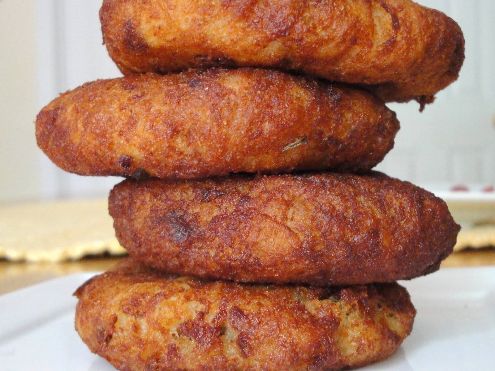 cumin and cardamom Stuffed Aloo Tikki ( Stuffed Potato Croquette )