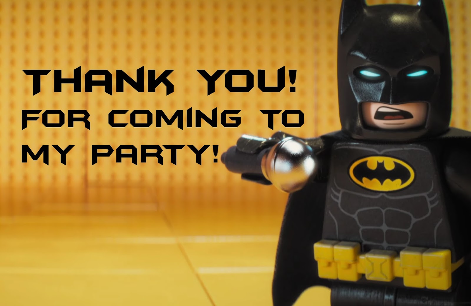 Musings Of An Average Mom Lego Batman Thank You Cards
