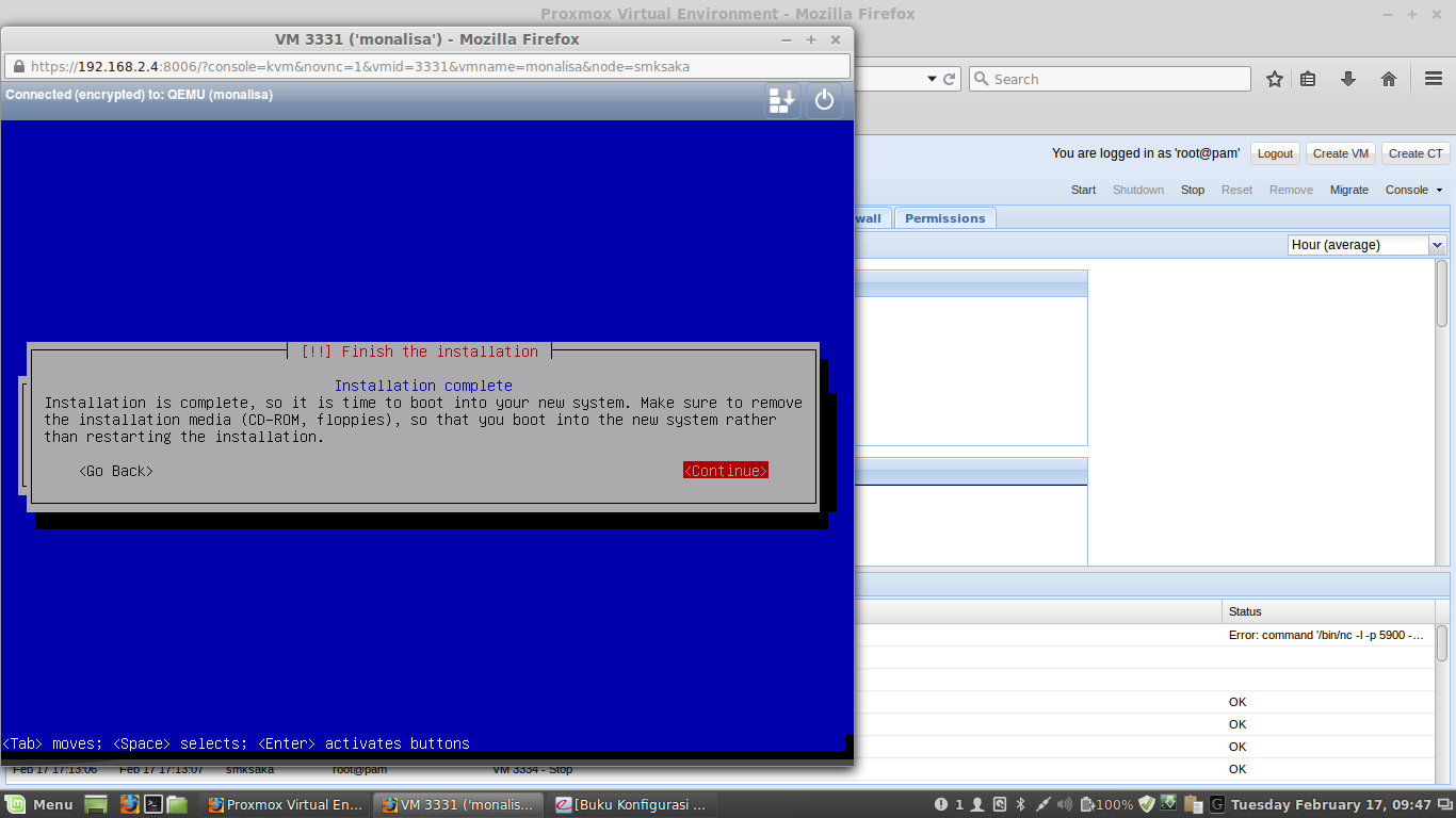 Установка proxmox на debian. Proxmox 7 install install page.