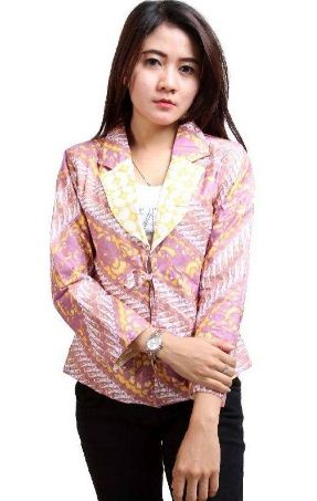 contoh baju batik kantor wanita contoh baju batik kantor wanita