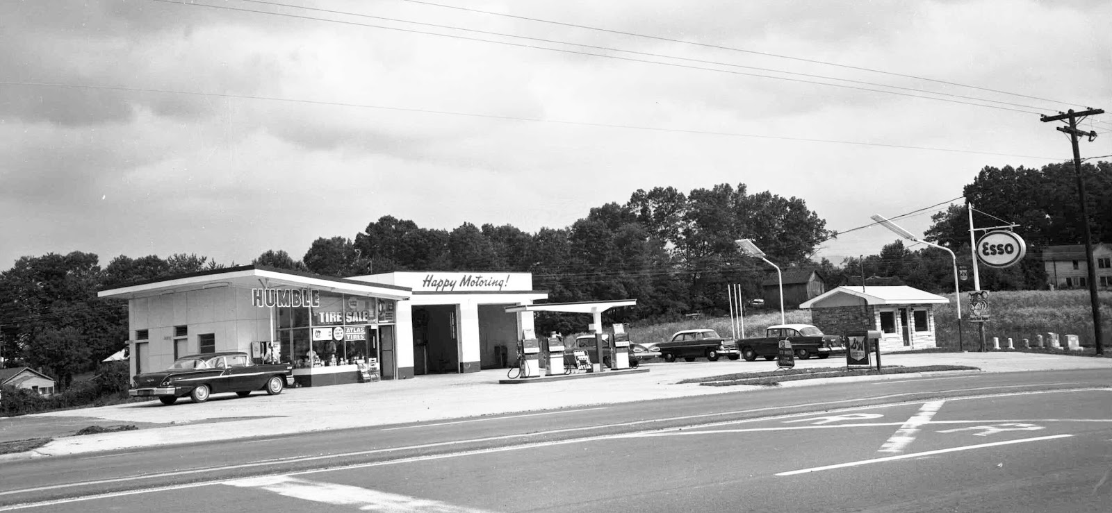 The Rowell Bosse North Carolina Room County Had 30 Full Service Gas