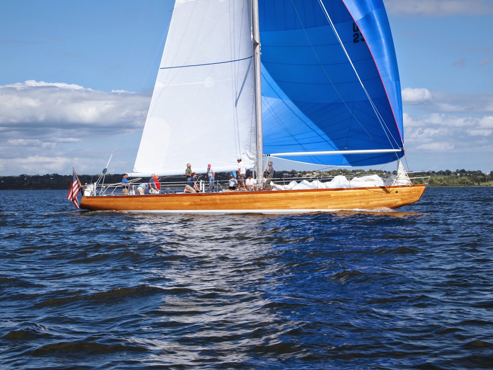 12 meter sailboat