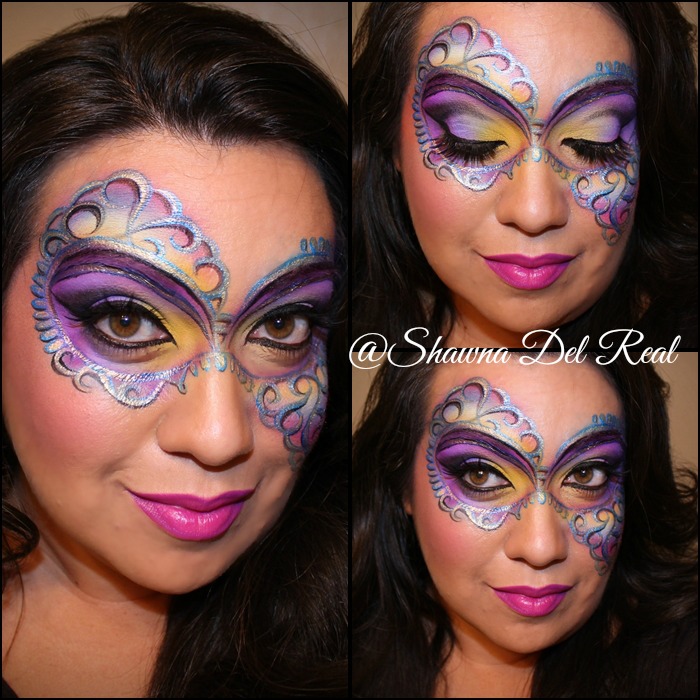 mardi gras style mask