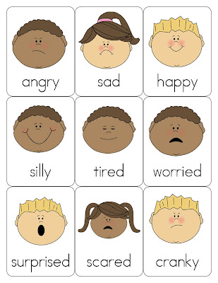 Resultado de imagen de feelings faces for children