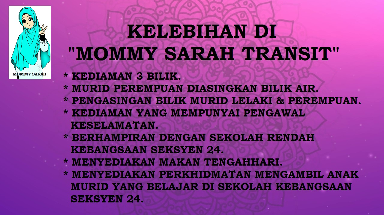 MOMMY SARAH TRANSIT