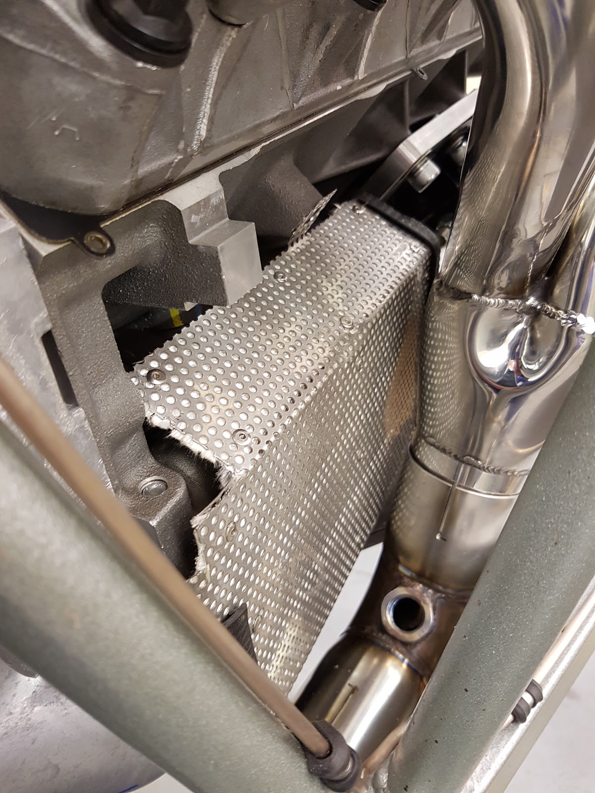Jonathan's GD427 Mk IV Starter Heat Shield
