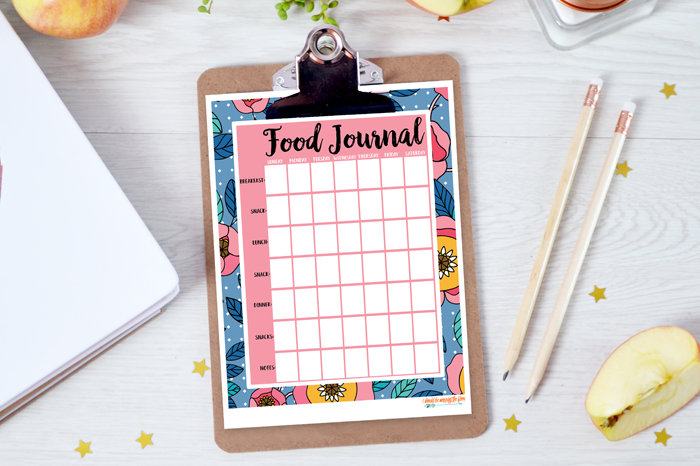 These Free Printable Food Journals are the perfect way to track healthy habits.