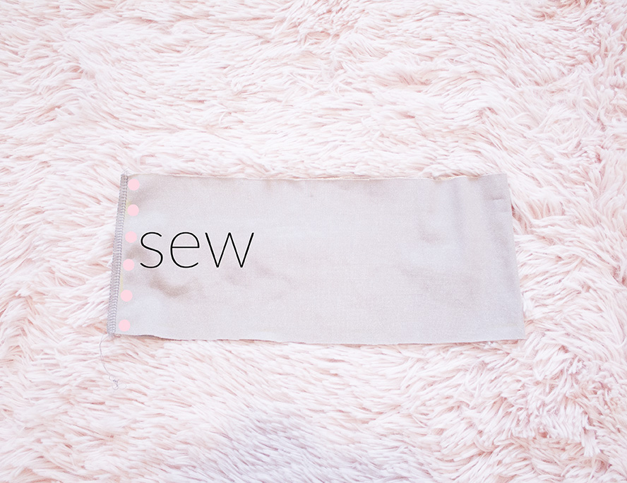 image of waistband sewn closed