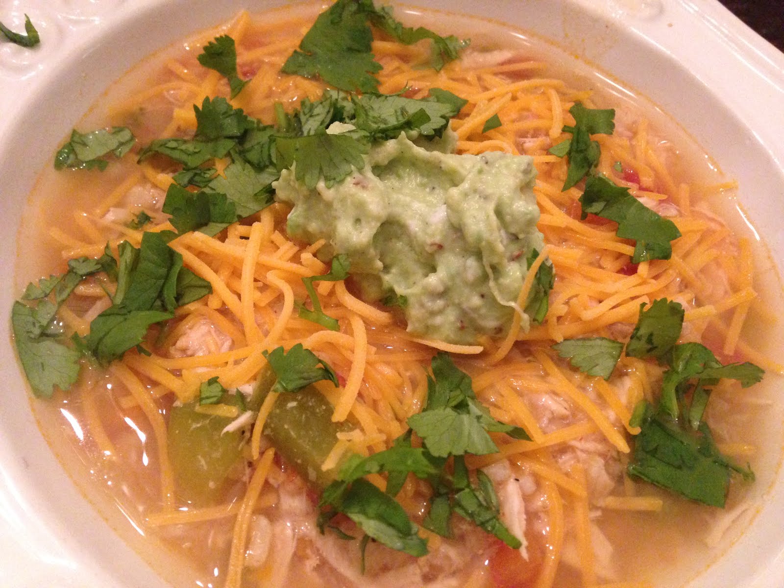 Crock Pot Chicken Tortilla Soup - Foodie Friday with Beth
