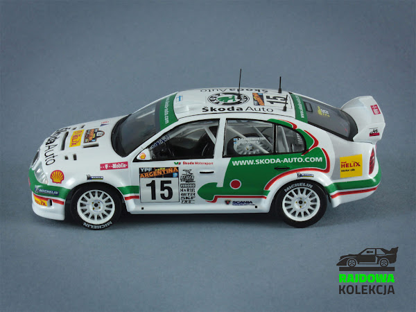 IXO for Rally Car Collection Skoda Octavia WRC Evo3 Rally Argentina 2003