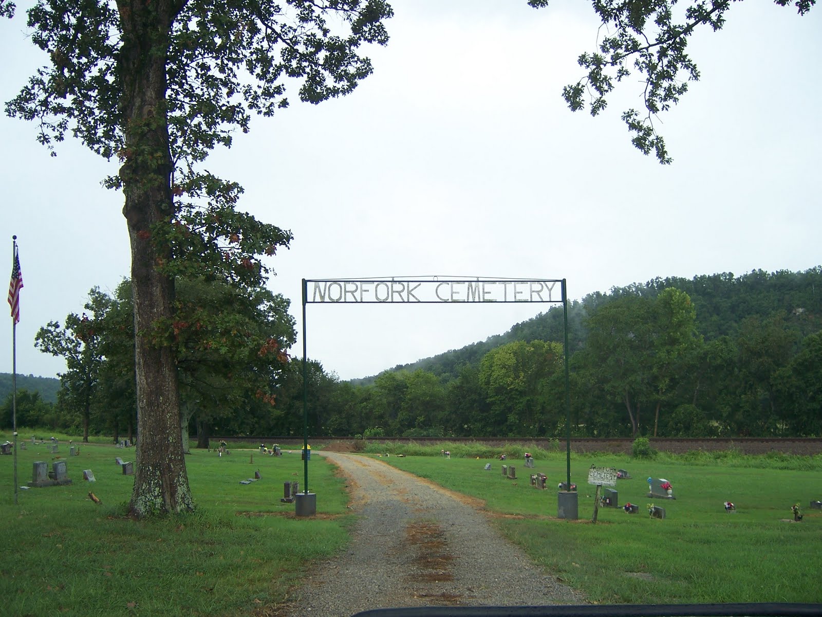 Cemeteries of Baxter County, AR The Norfork Cemetery is behind City