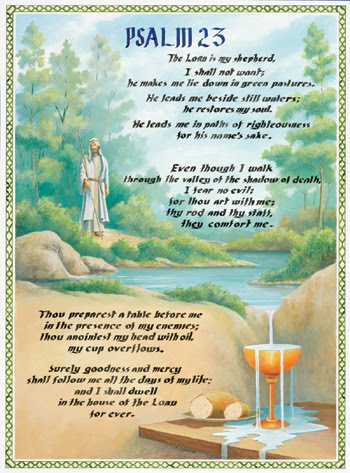 Beautiful Wallpaper of Psalm 23 Free Download