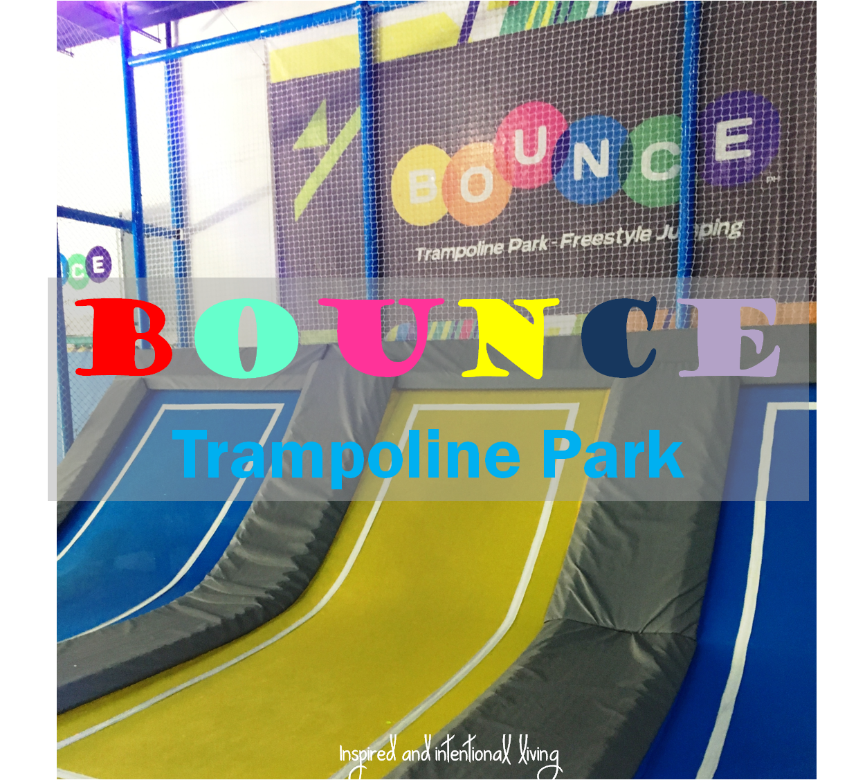 Bouncing at Bounce Trampoline Park
