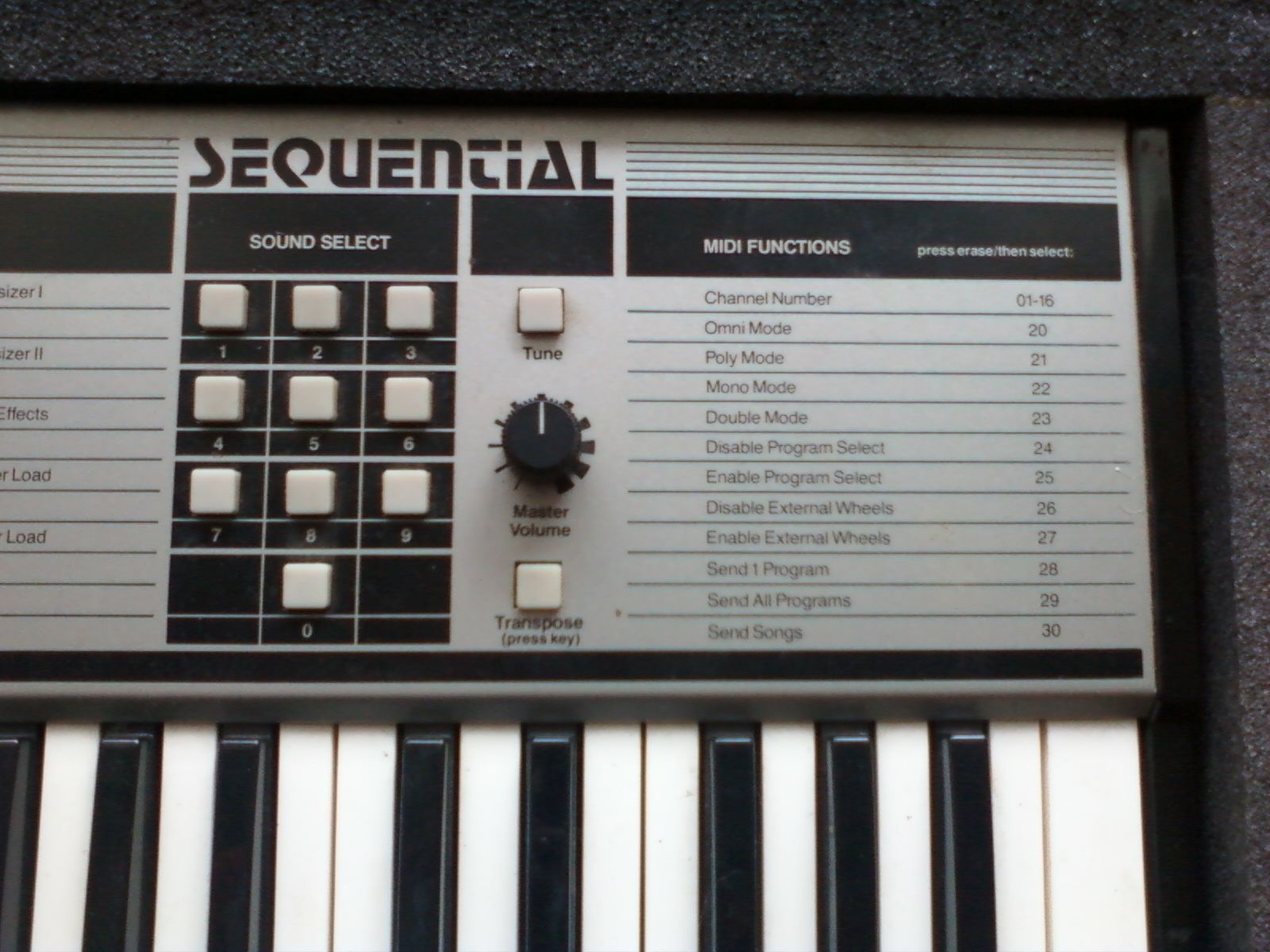 sequential max synthesizer