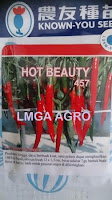 cabe f1 hot beauty,bibit cabe hibrida,benih cabe f1 hot beauty,hot beauty,known you seed,lmga agro