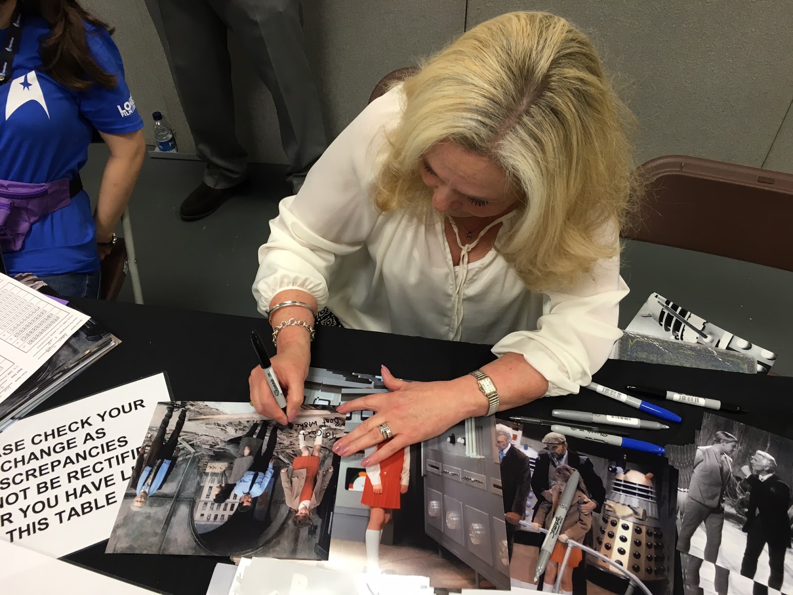 Celebrity Signings Roberta Tovey (Doctor Who and the Daleks)