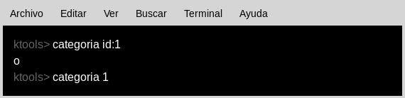 ver una categoría por id