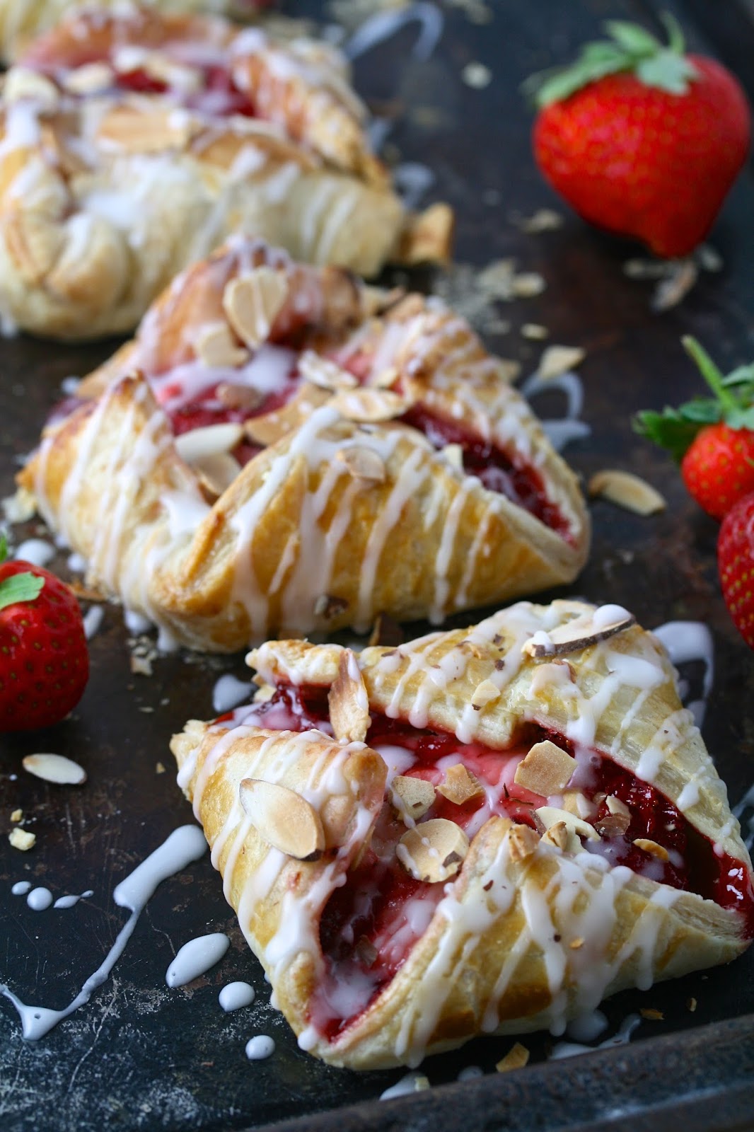 Oregon Transplant Strawberry Cream Cheese Danish