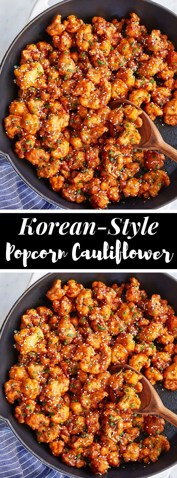 Korean-Style Popcorn Cauliflower #koreanrecipe #vegetarian Korean-Style Popcorn Cauliflower #koreanrecipe #vegetarian