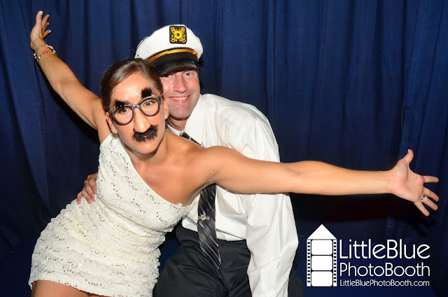 Rogers Photography's Little Blue Photo Booth at Jess & Matt's CT wedding event held at Latitude 41 in Mystic, CT. CT photo booth rentals for CT weddings, MA weddings, RI weddings, NY weddings,  parties, proms, bar mitzvahs, bat mitzvahs, corporate events, fund raisers, anything you can think of !  CT Wedding photographer's Rogers Photography Little Blue Photo Booth.