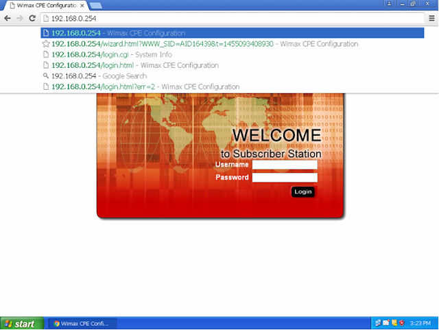 How to Configure Point MAX 2500 Wimax Outdoor CPE in PPPoE Mode