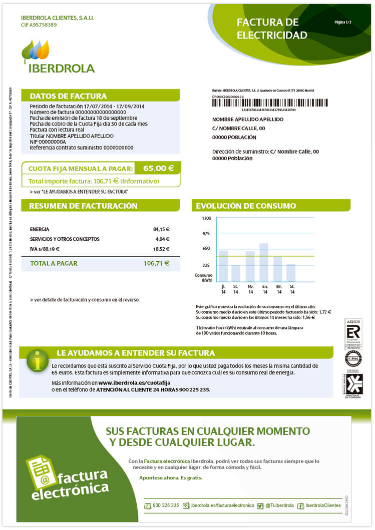Componentes de una Factura de la Luz Descifrando el recibo Explicación + Detalles Componentes de una Factura de la Luz Descifrando el recibo Explicación + Detalles