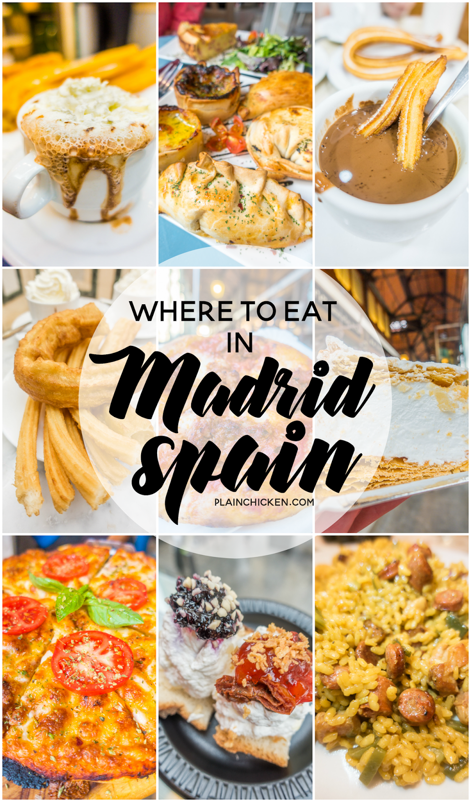 Where to eat in Madrid Spain - the best paella, churros and chocolate, and tapas. Some hidden gems that you must add to you list! Where to eat in Madrid Spain - the best paella, churros and chocolate, and tapas. Some hidden gems that you must add to you list!