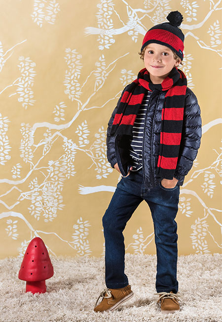 Camperas invierno 2017 moda niños invierno 2017.