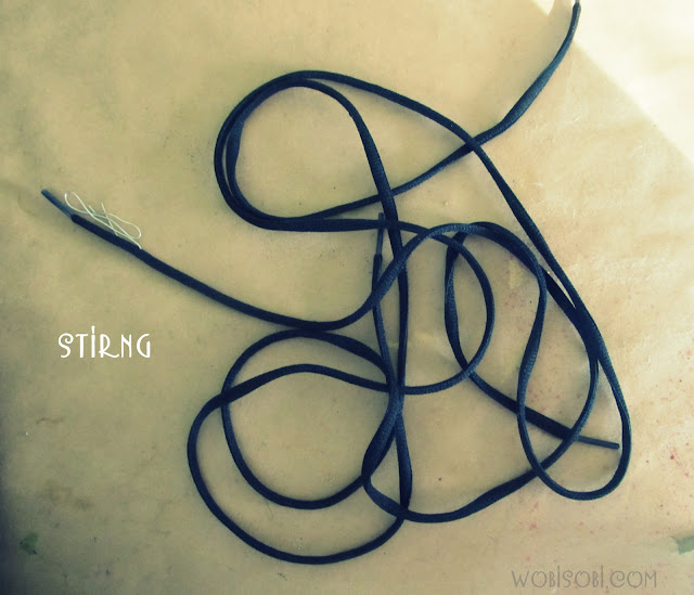 Pull String Shoe Laces Pull String Shoe Laces