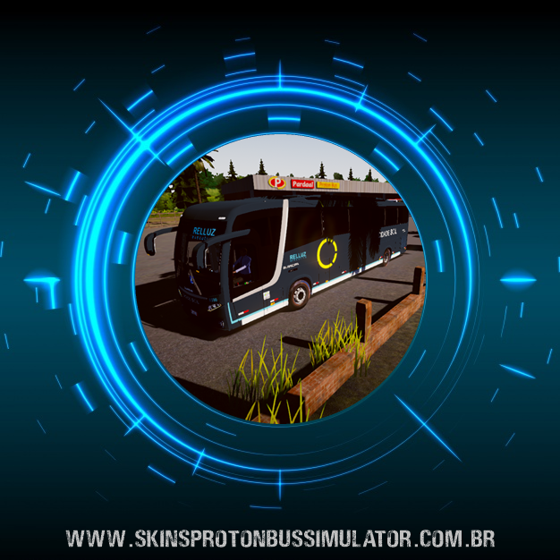 New Vissta Buss Cidade Sol Skin Proton Bus Simulator Road - Busscar Vissta Buss MB O-500 RS BT5 Cidade Sol