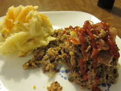 meatloaf potatoes mashed cooker pressure prosciutto turned bit