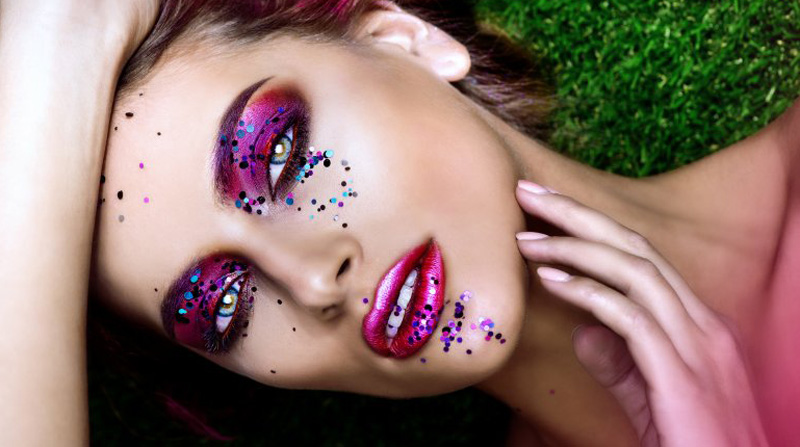 Glitter Worst Makeup Trends in History