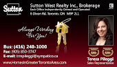 Toronto GTA Real Estate Agent Teresa Pileggi Realtor Toronto in Toronto GTA