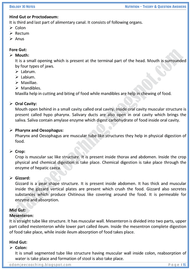 nutrition-descriptive-question-answers-biology-11th