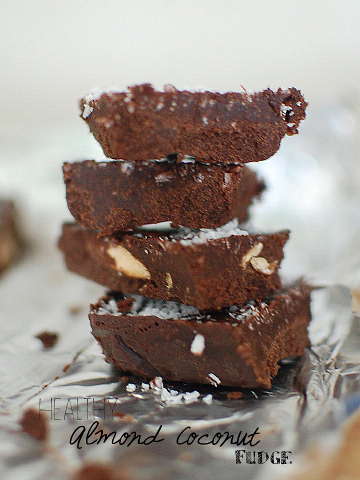 Food, Fun & Life Healthy Almond Coconut Fudge