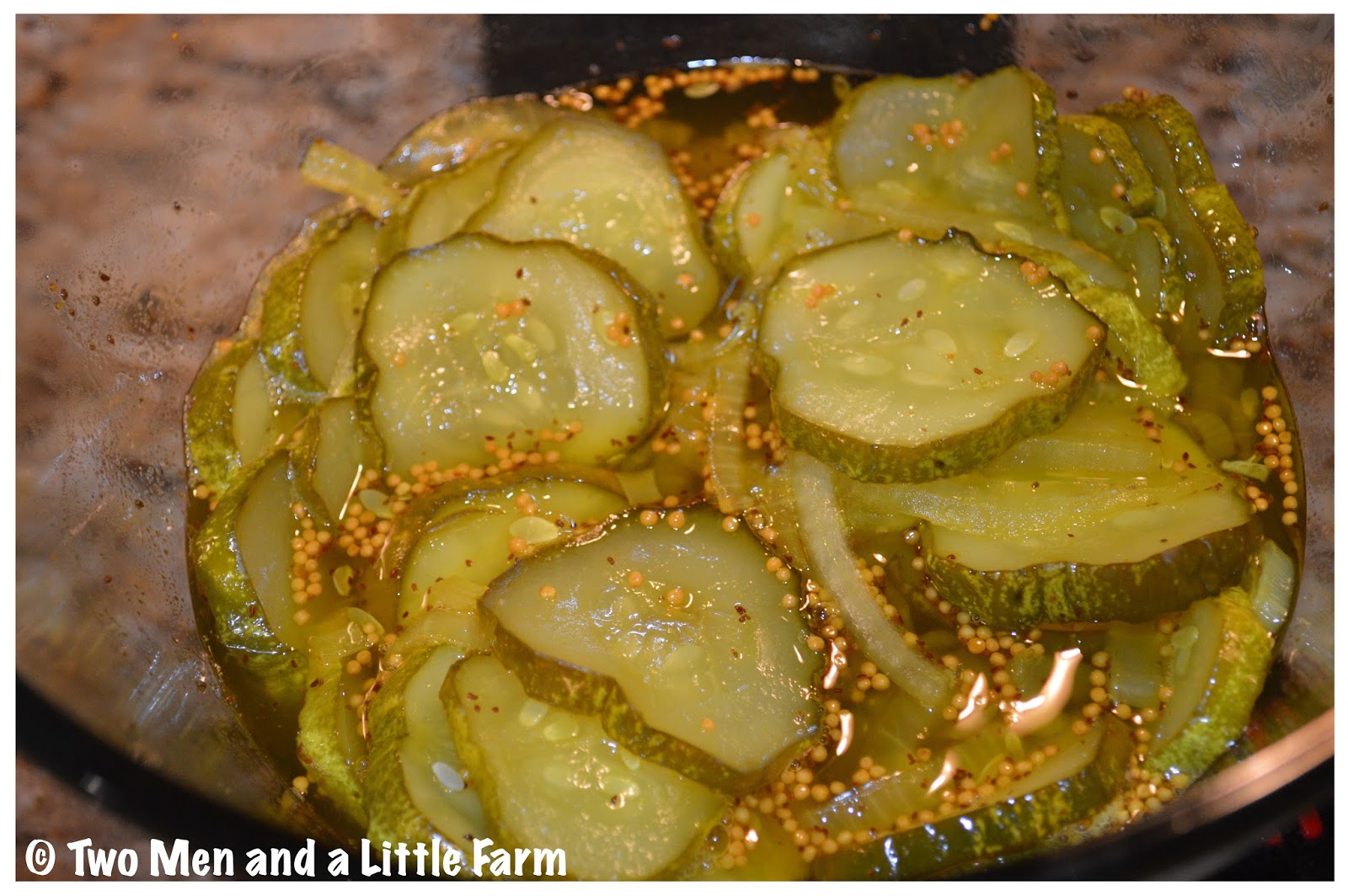 Two Men and a Little Farm MICROWAVE BREAD AND BUTTER PICKLES