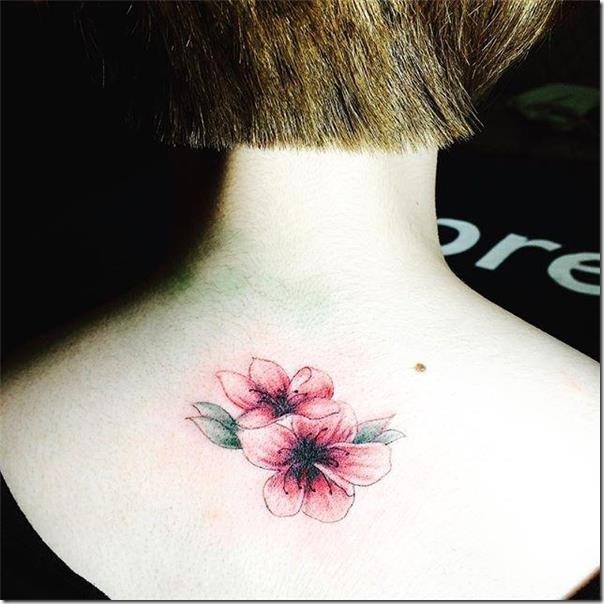 Tatuagens de flores para as mulheres Tatuagens de flores para as mulheres