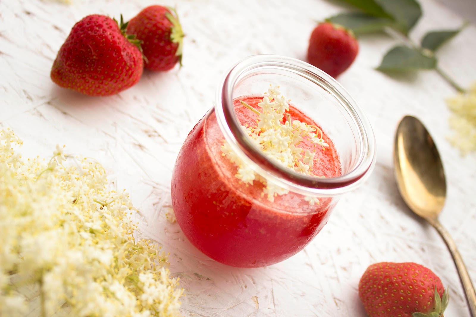Einladung zum Essen: Erdbeer-Prosecco-Marmelade