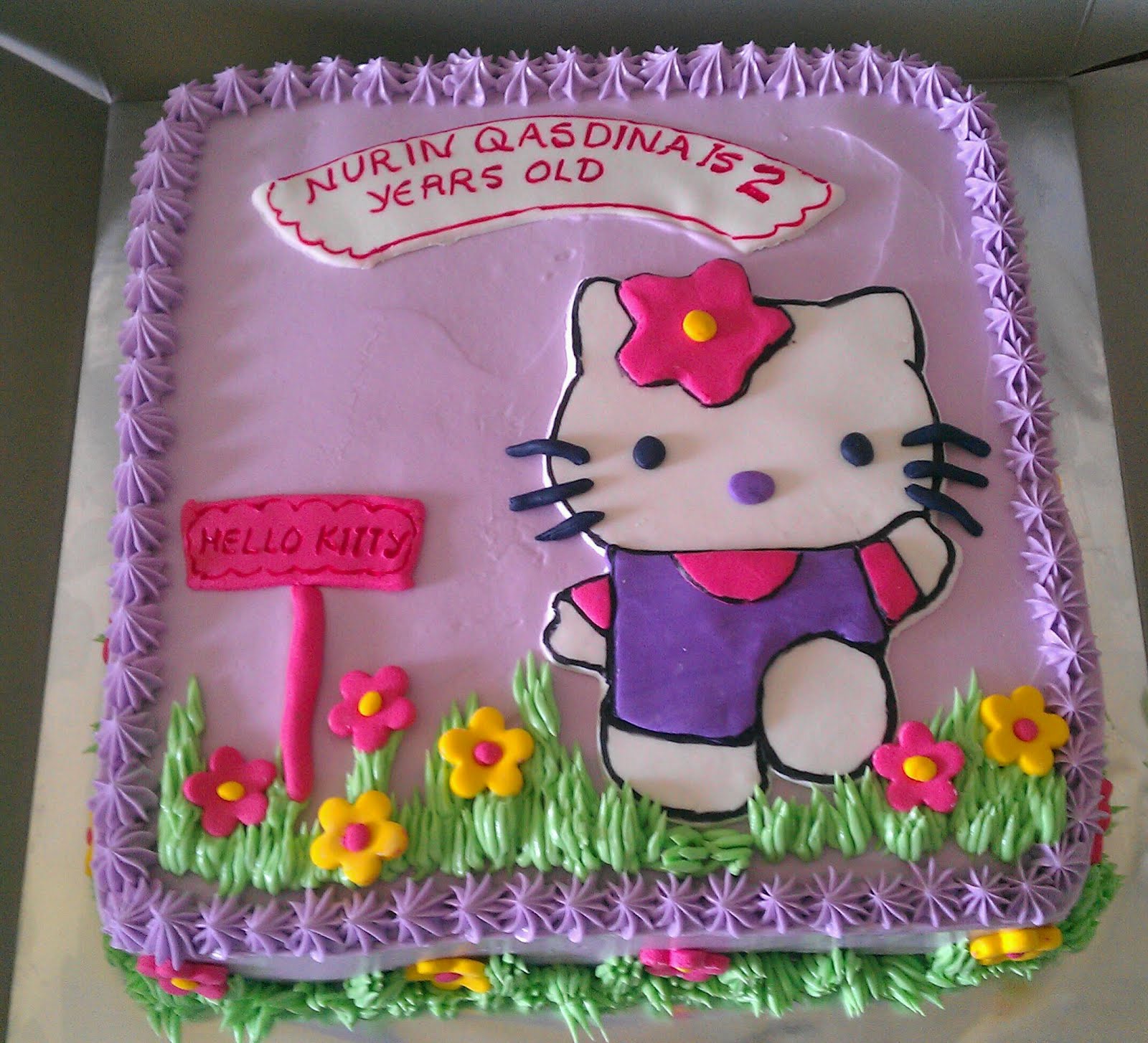  Hello  Kitty  Birthday  Cake